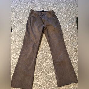 Express cropped flare jeans